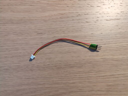 JST-SH 1.0mm connector soldered