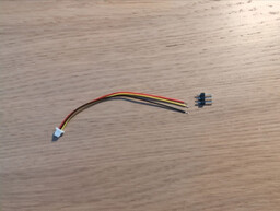 JST-SH 1.0mm connector unsoldered
